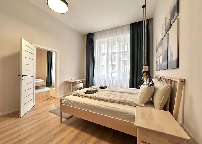 Center Bohemian Design Home With 6Ppl Ac Wifi