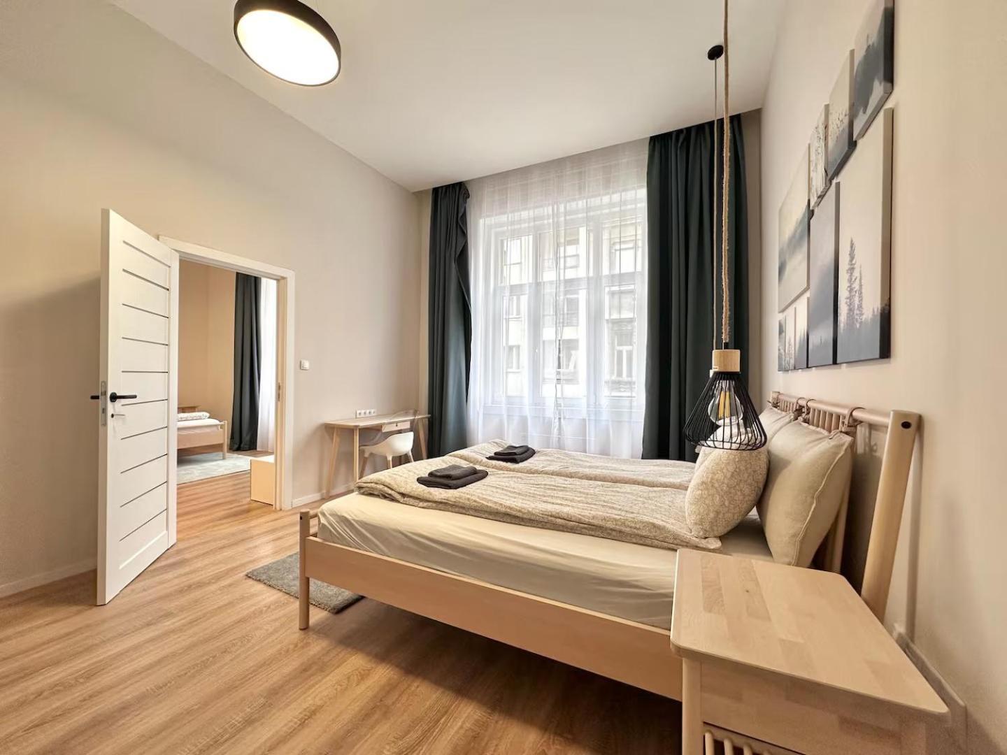Apartment Center Bohemian Design With 6ppl Ac Wifi Budapest