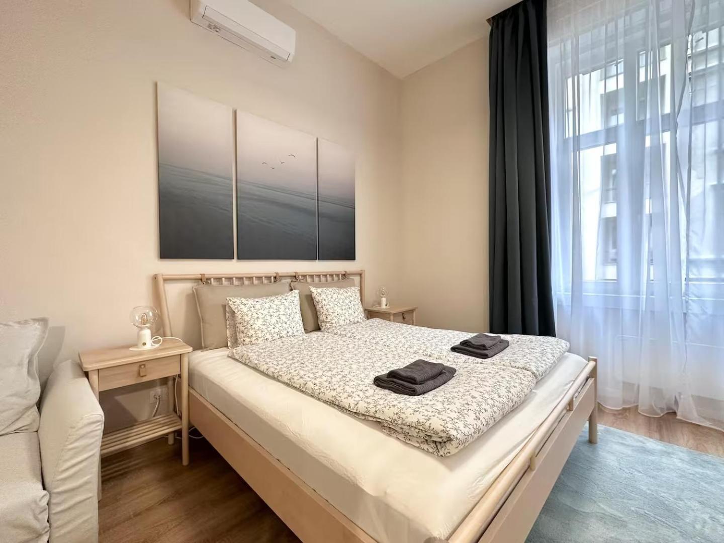 Center Bohemian Design With 6ppl Ac Wifi Budapest