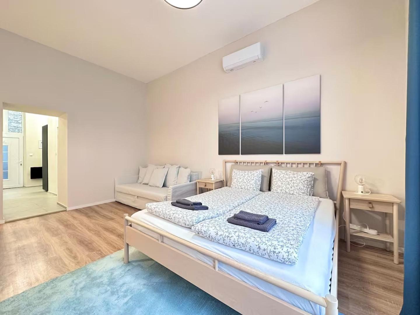 Apartment Center Bohemian Design With 6ppl Ac Wifi